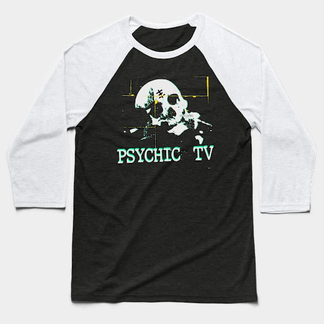 psychic tv // fanart Baseball T-Shirt by psninetynine